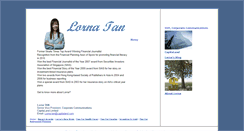 Desktop Screenshot of lornatan.com