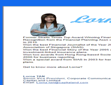 Tablet Screenshot of lornatan.com